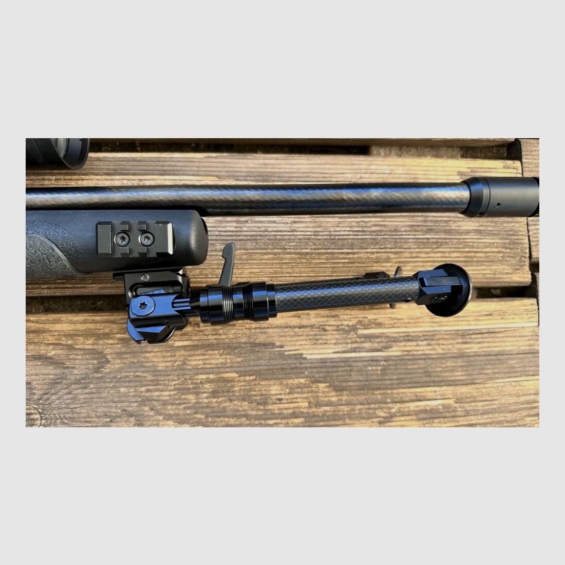 Voere Victor 3 mit Stryker 5-50x56 HD Zweibein und Sinus Brake .22lr