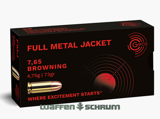 Geco VMR 4,75g - 73gr 7,65Browning