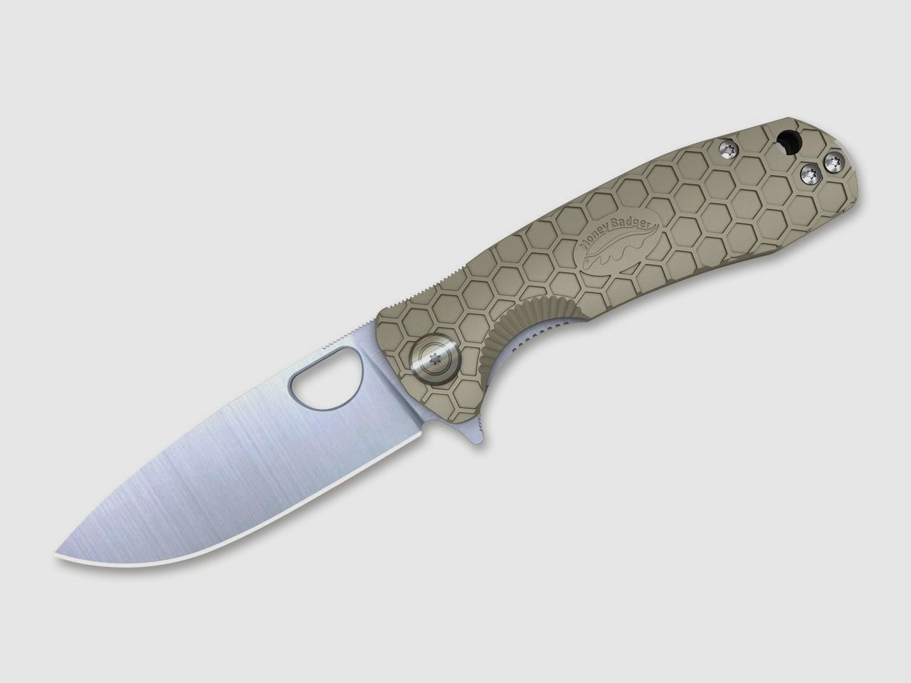 Taschenmesser Flipper D2 Small Tan