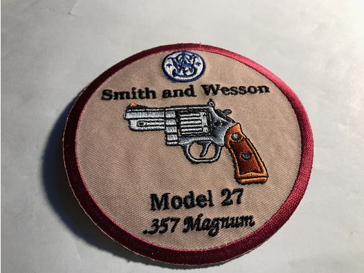 Aufnäher Smith&Wesson, .357 Magnum