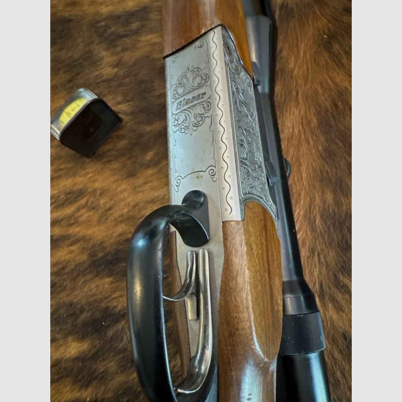 Blaser Bockbüchsflinte BBF 95, 5,6x50R Magnum + 16/70 con telescopio Docter 2,5-10x48 M