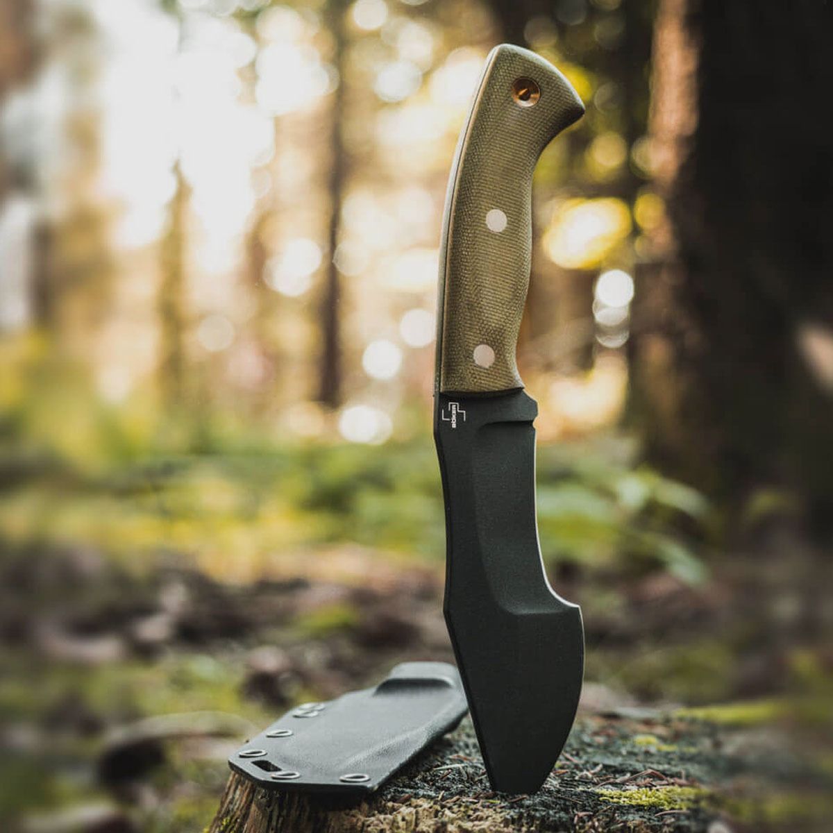 Böker Plus – Mini Tracker Olive 02BO027, Bild 3 von 5