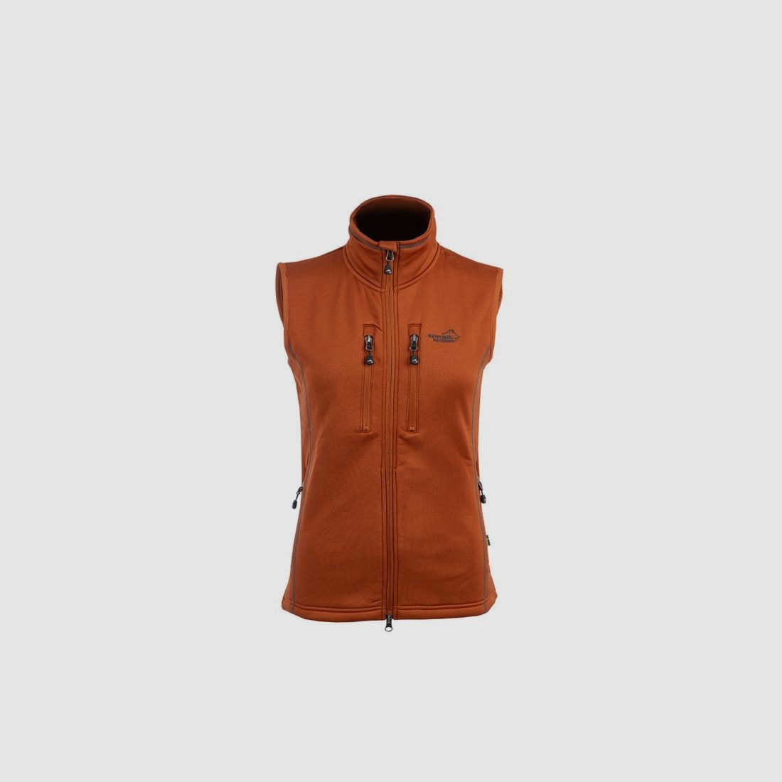 Arrak Outdoor Powerfleece Weste Damen Burnt Orange XS