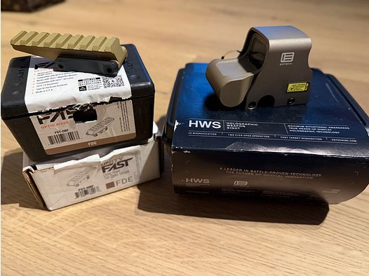 EOTECH XPS2-0 HWS + Unity Tactical Riser FDE