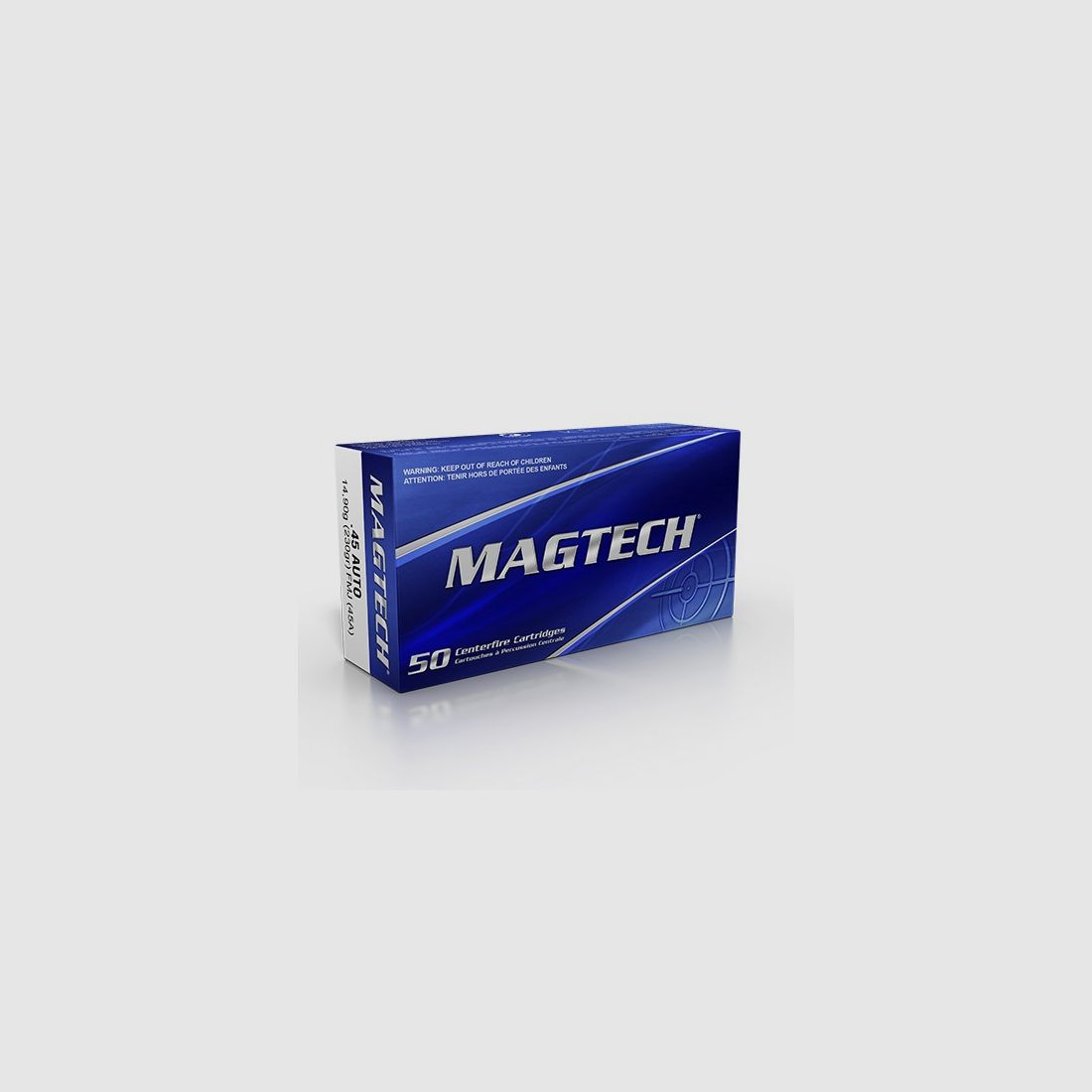 Magtech .45 ACP Vollmantel 14,9g/230grs