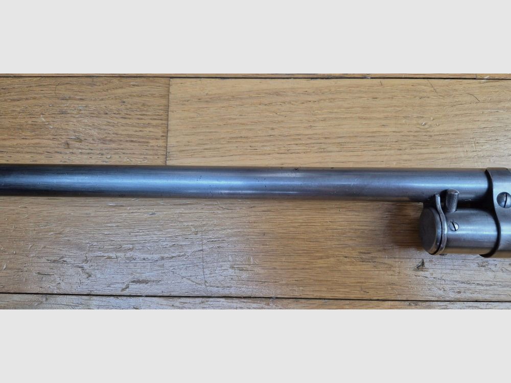 Ikonische Pumpflinte Winchester Modell 1897 – Take Down Modell mit 28 Zoll (71cm) Lauf – Waffe von 1914! – Kal. 16/70 – 5+1 – Kat. D! – Waffe in ausgezeichnetem Zustand – TBE++, Bild 10 von 32
