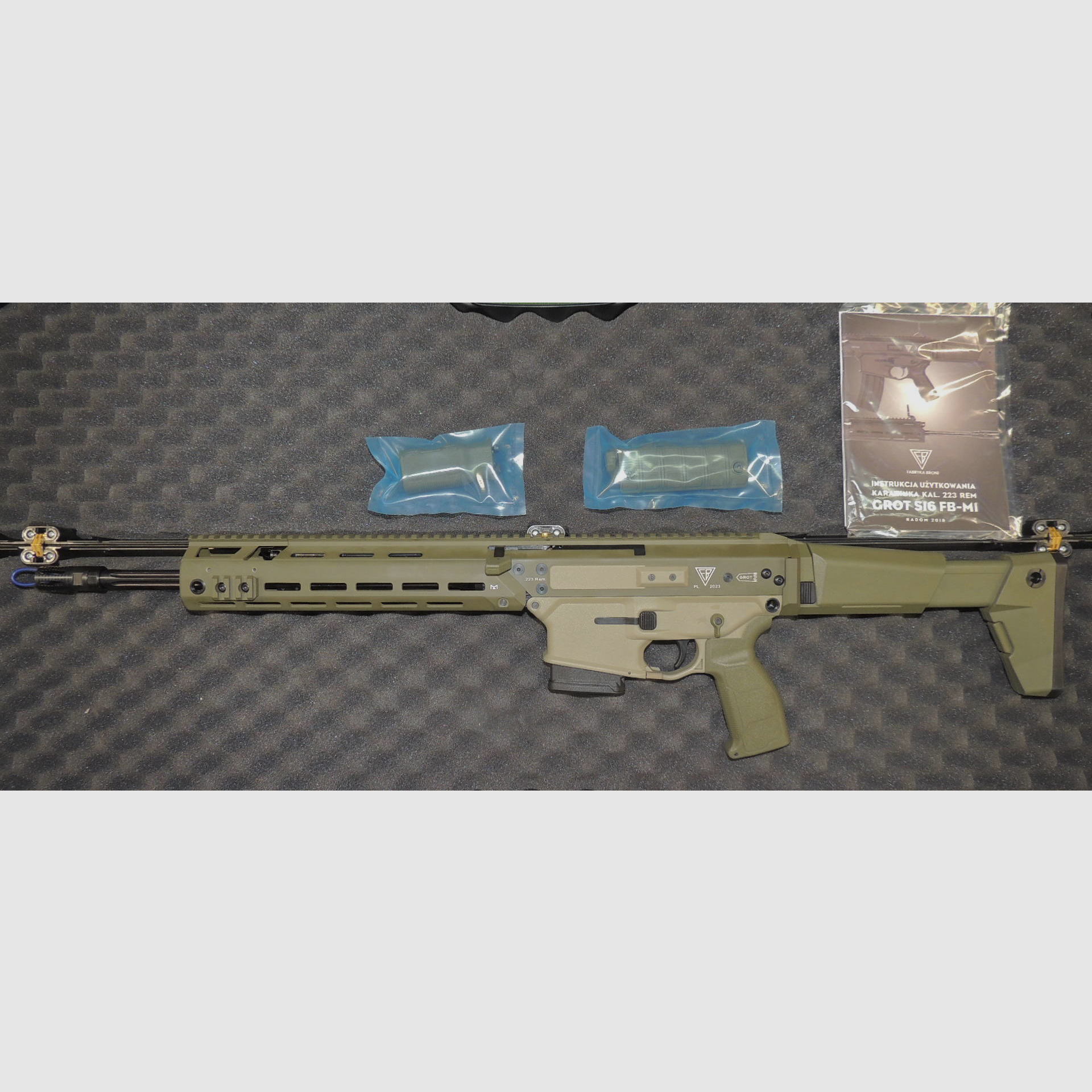 Carabine semi-automatique GROT S16 FB-M1 A2 GREEN, image 1 sur 2