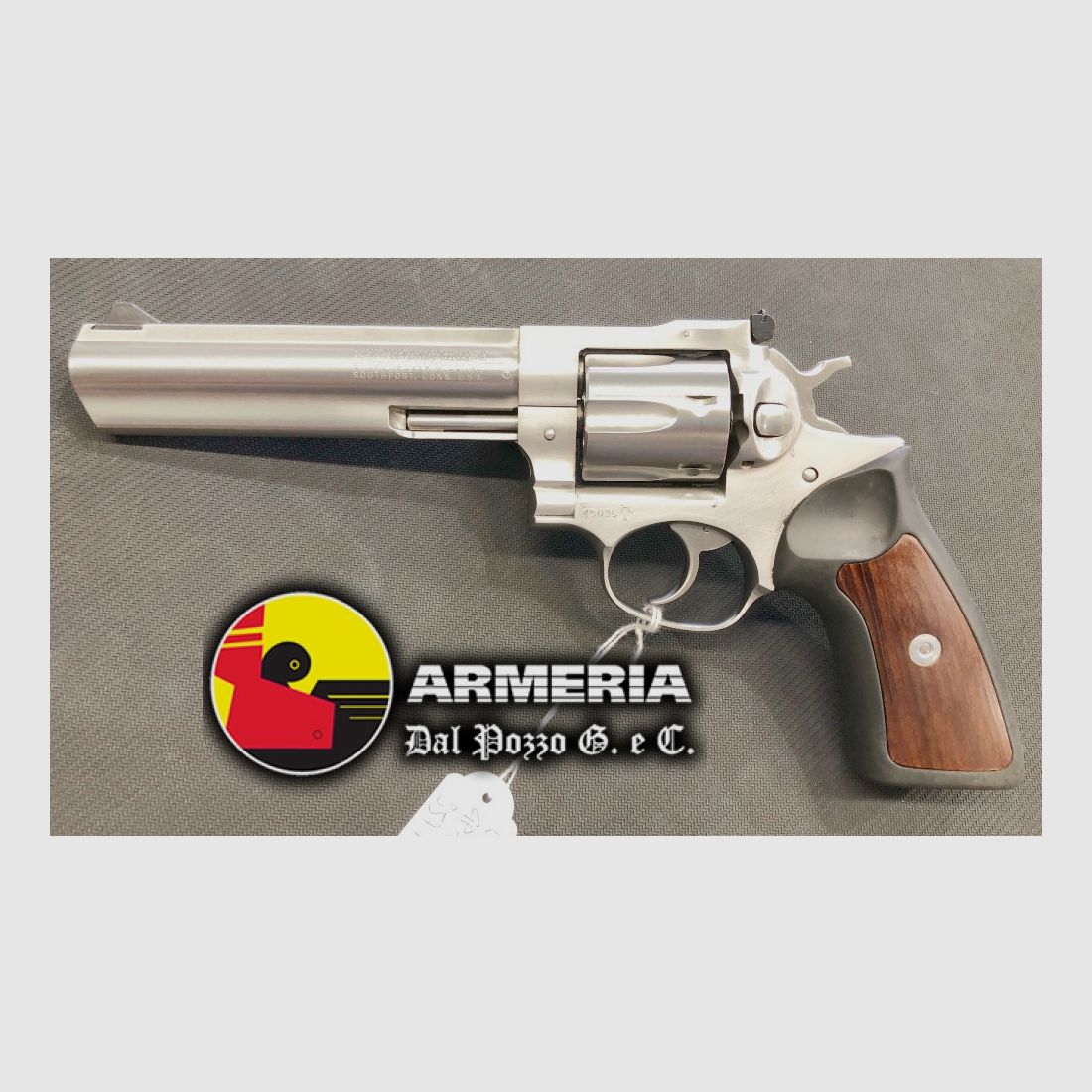 RUGER GP 100 INOX 6″ 357 MAGNUM, image 1 of 2