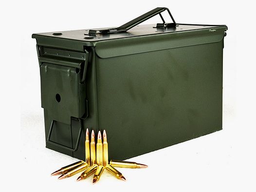 PPU .30-06 Sprgf. 9,7g 150grs FMJ 500 Stück lose in Military Kiste