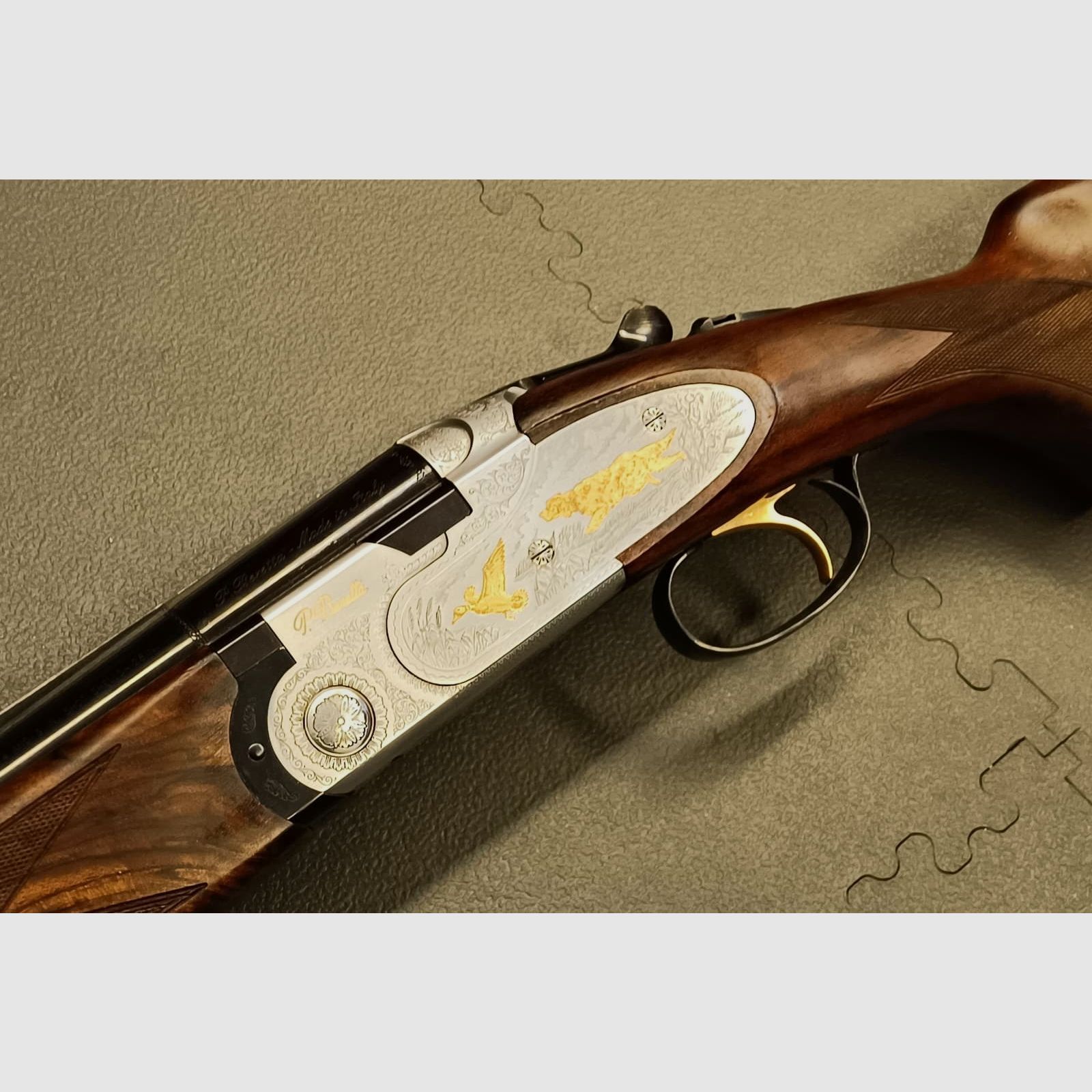 Beretta S 687 Extra Luxus EL Gold Pigeon Calibre 12/76
