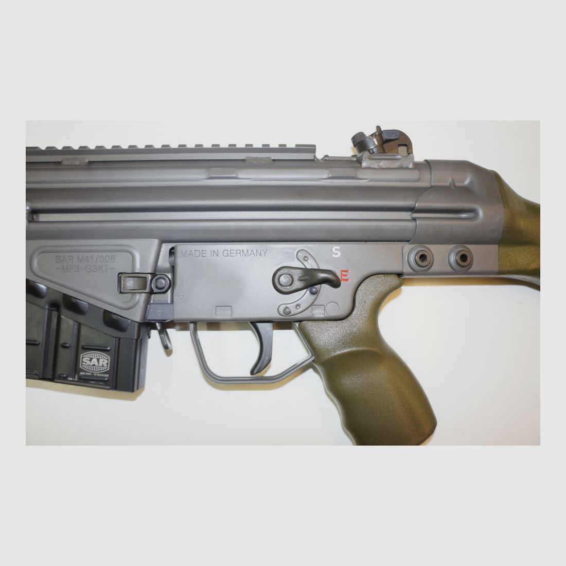 Schwaben Arms GmbH rifle semiautomática SAR M41 SPORTMATCH MF3 G3KT calibre 308win. - HECHO EN ALEMANIA - similar a HK41/G3