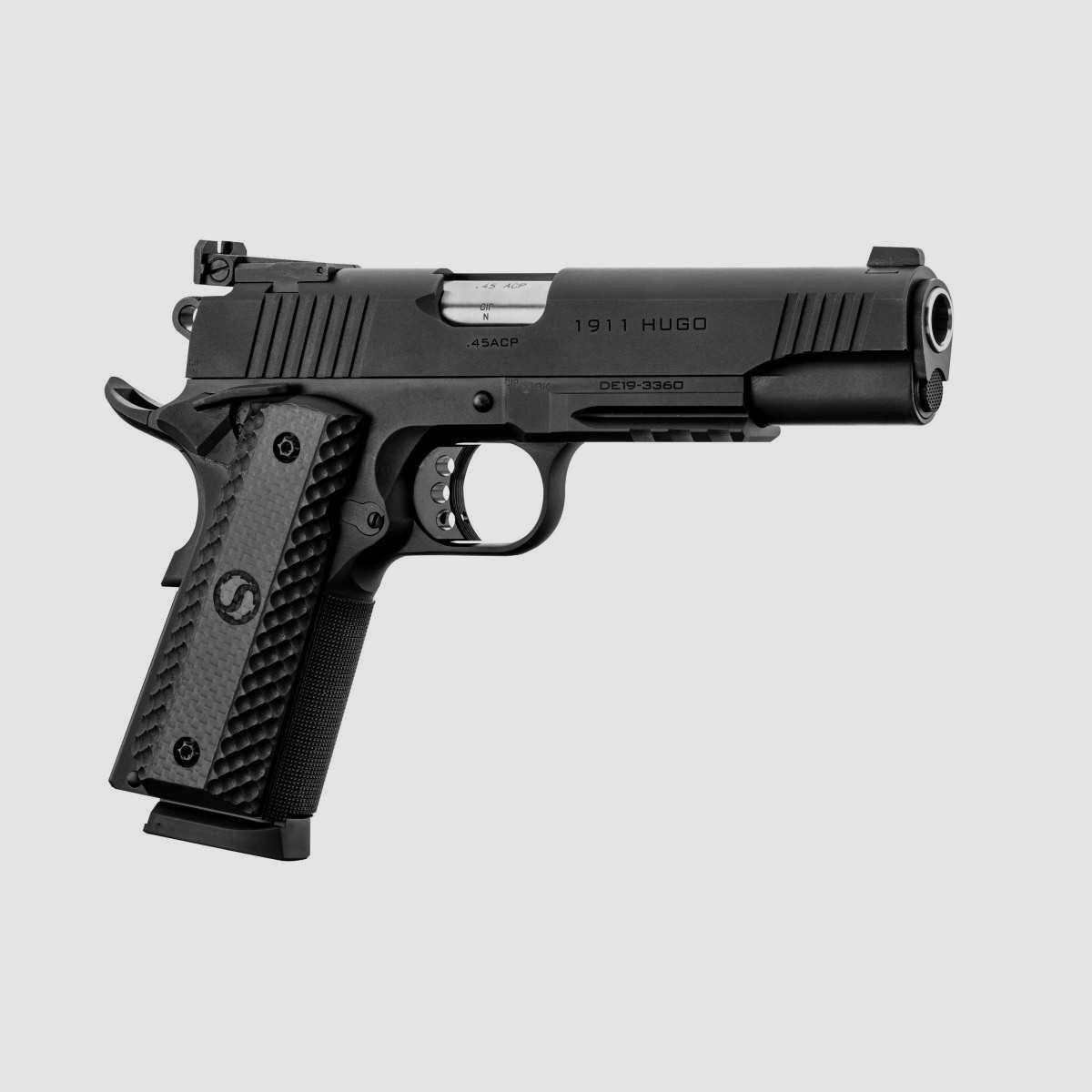 Schmeisser HUGO 1911 Pistool met LPA Vizier - ***Schmeisser 1911 kal. .45 ACP Thunder Bronze, afbeelding 1 van 8
