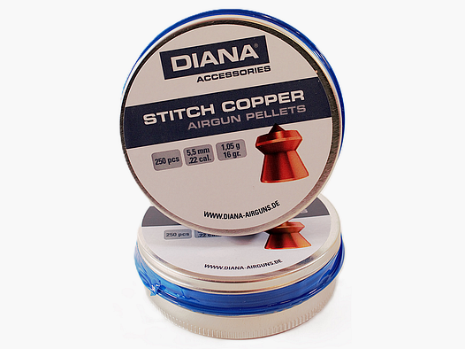 Diana diabolo's Stitch copper 5.5 16 g 250 stuks