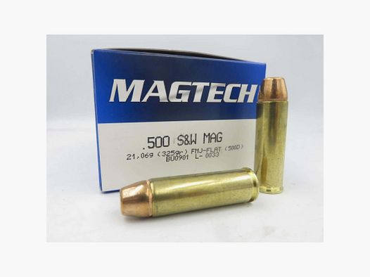 MAGTECH 500 SW 325GR FMJ-FLAT X20