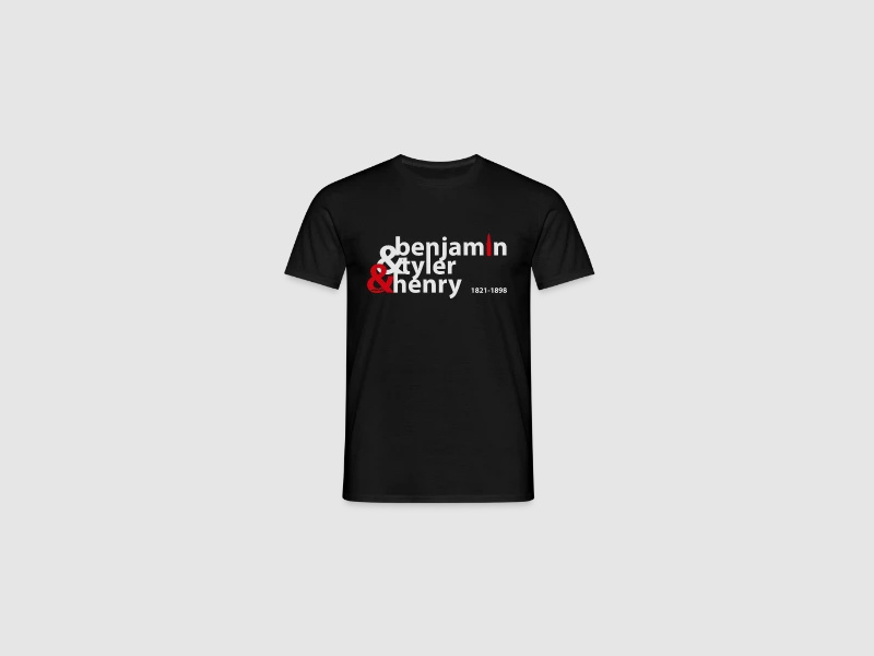 benjamin tyler henry - Männer T-Shirt Lilagrau