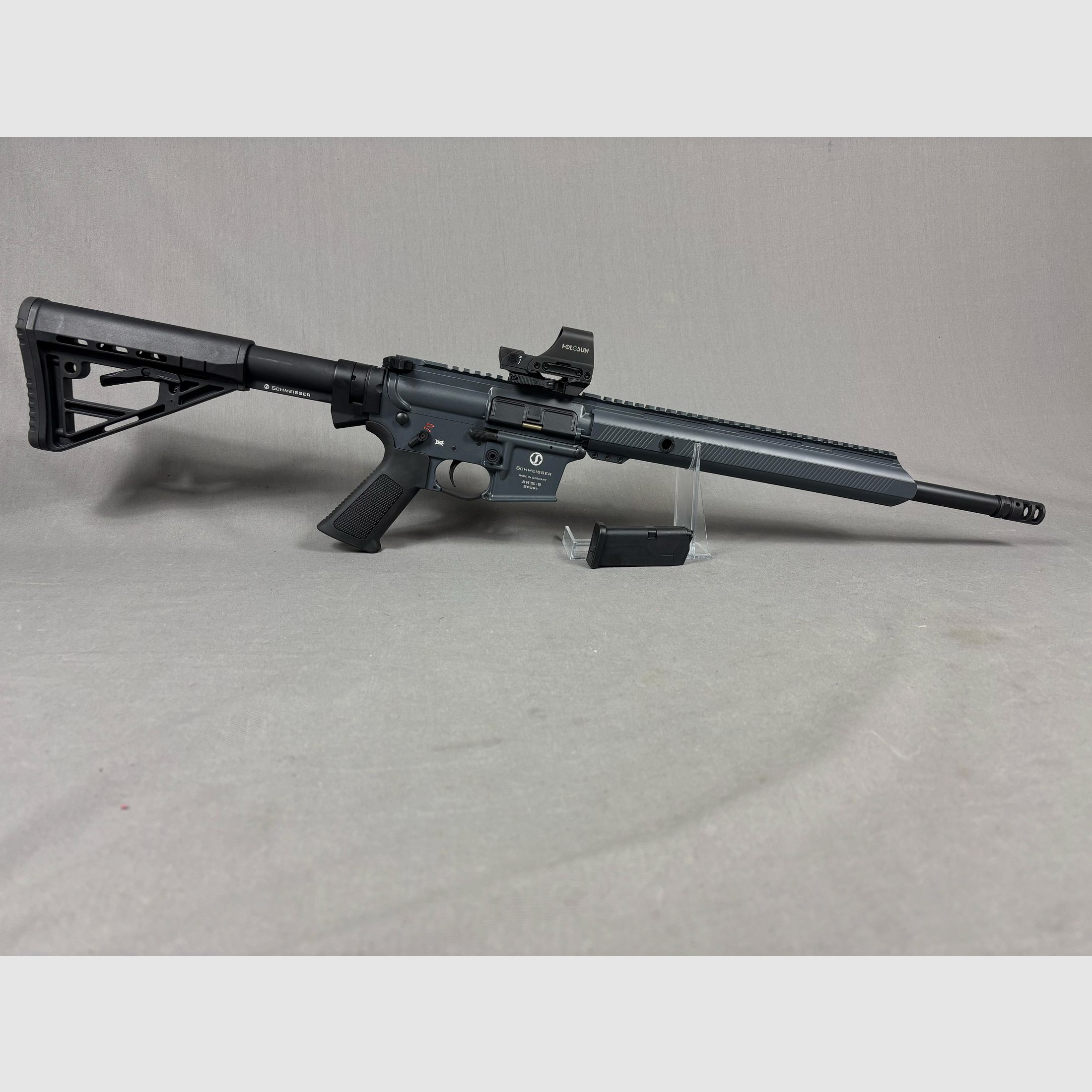 Schmeisser AR15-9 Battleship Grey in 9mm Luger