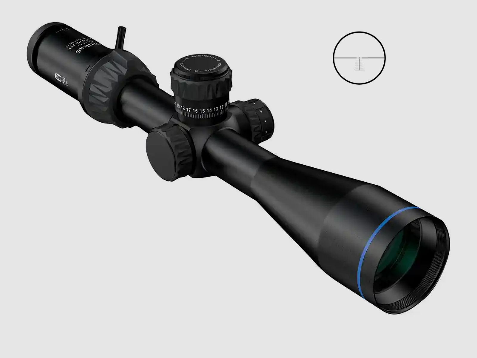 Meopta 2005090001 luneta celownicza Optika6 3-18x50 RD FFP siatka MRAD1