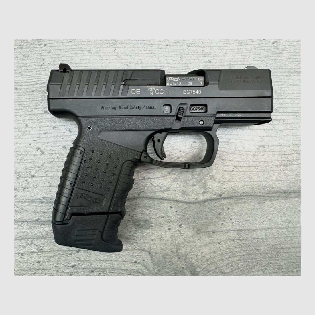 Arme de démonstration Carl WALTHER pistolet PPS .40 USA .40S&W