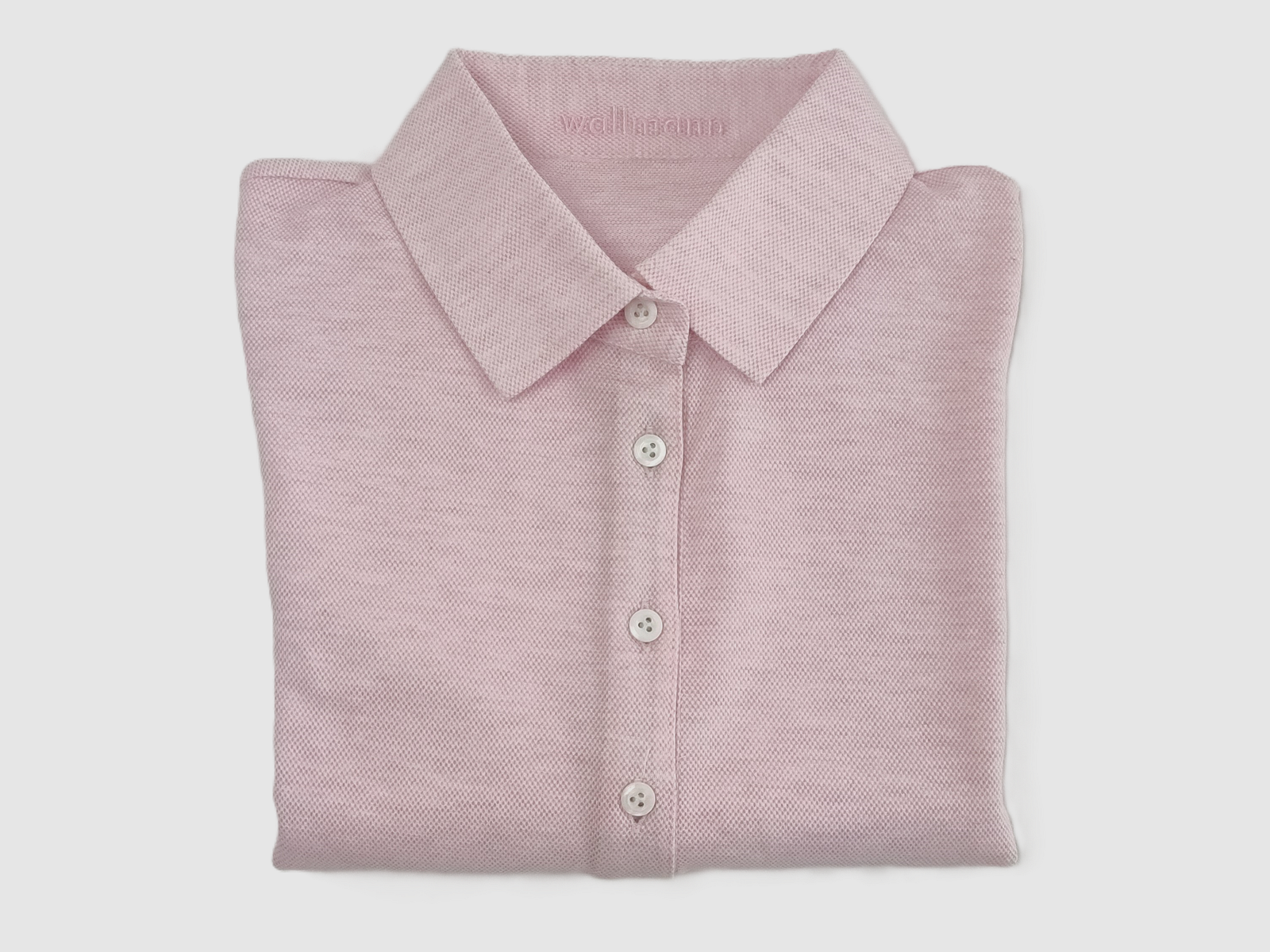 WALLMANN Women's Blouse made of recycled Cotton Knits, image 1 of 2