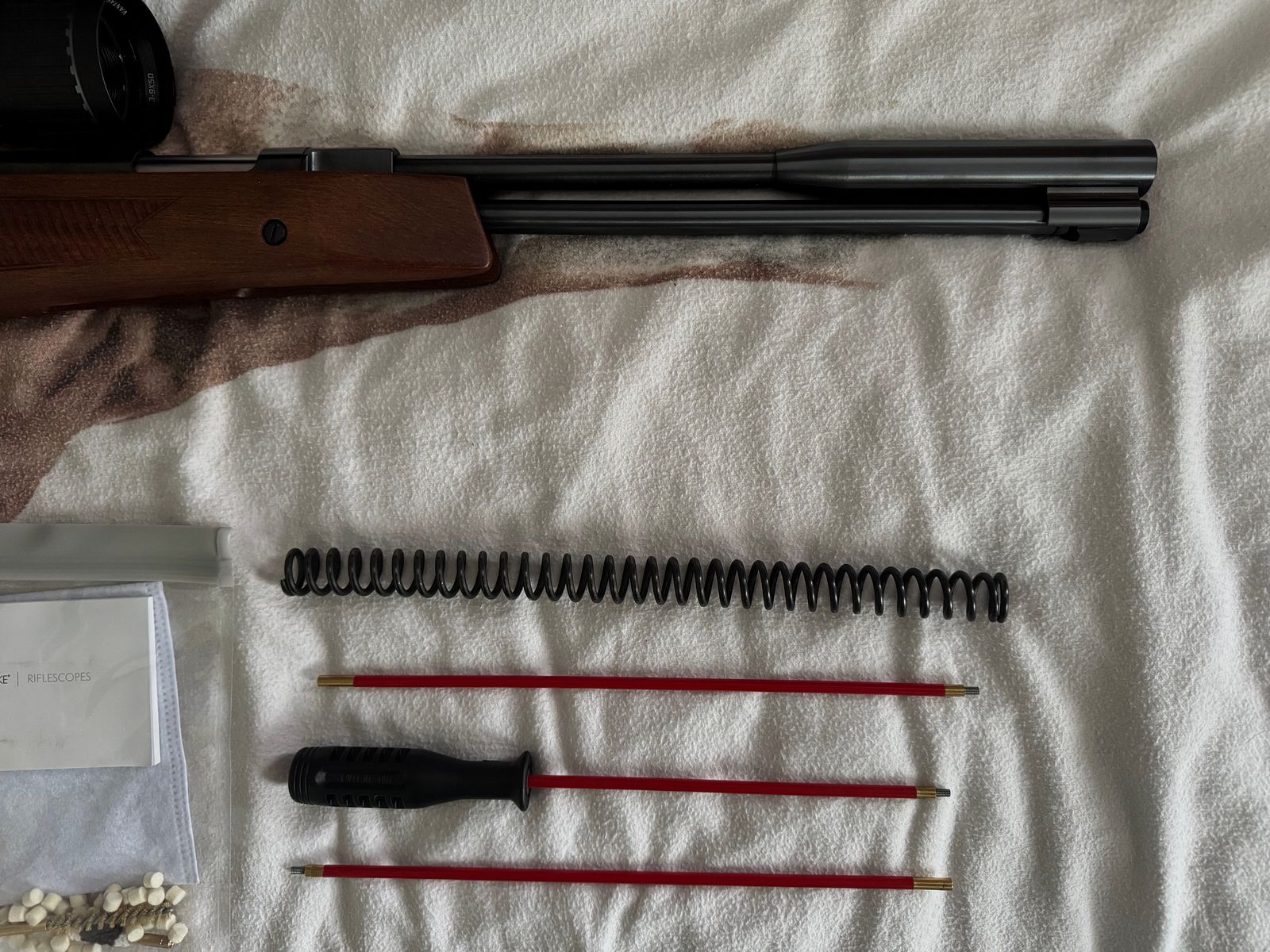 Weihrauch HW 97 Kaliber 5,5 5.5 HAWKE Zielfernrohr Futteral Zubehör