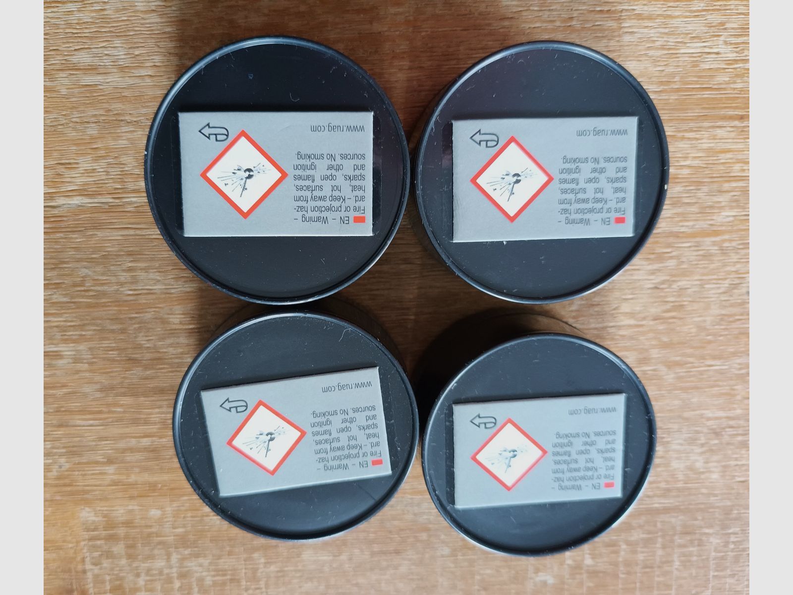 RWS  4mm largo balas de percusión anular No.7 - nueva producción