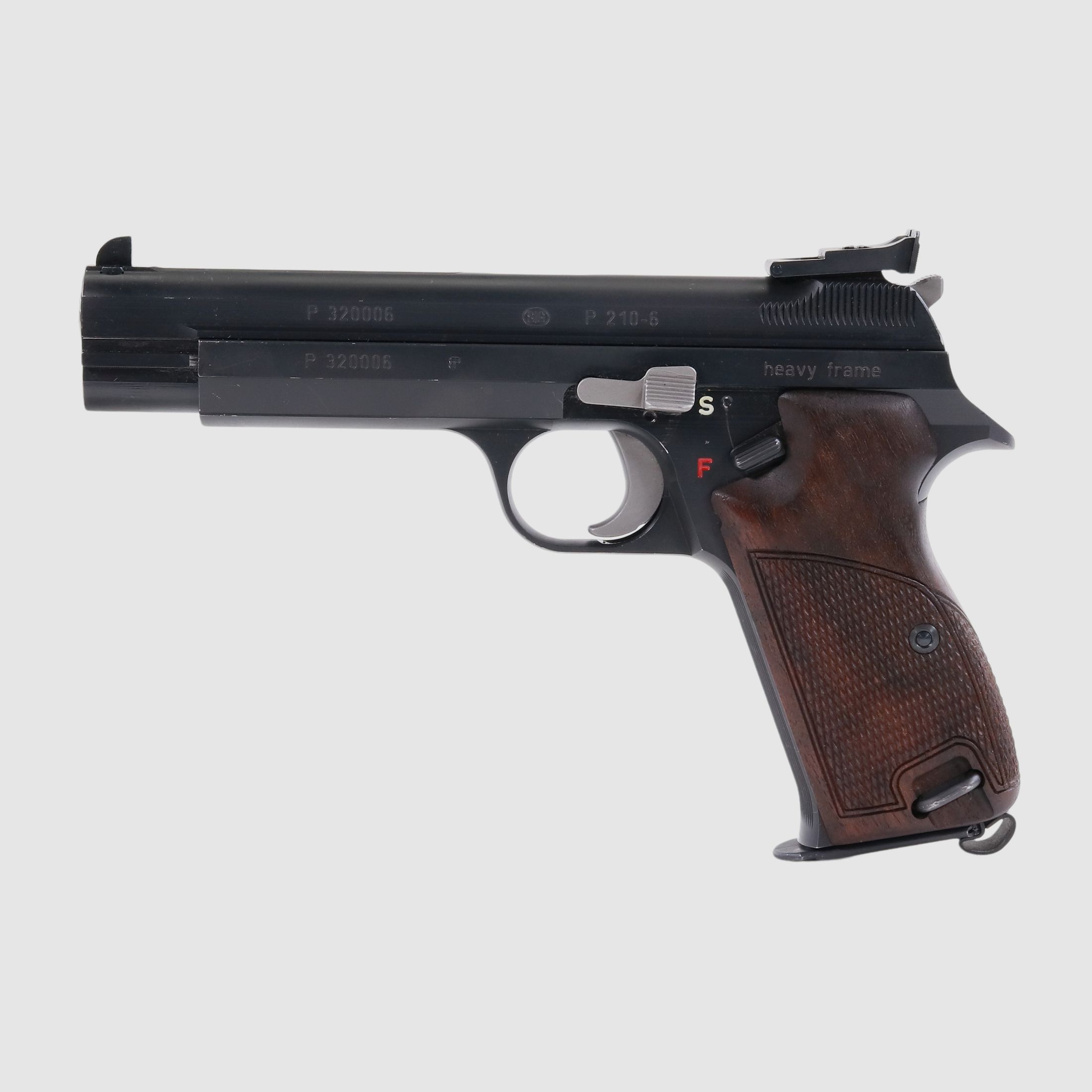 Hämmerli SIG P210-6, calibre 9mm Luger || pistolet