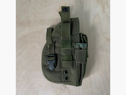 GEBRAUCHT - Verstellbares Holster für (Rechtshänder) OLIVGRÜN