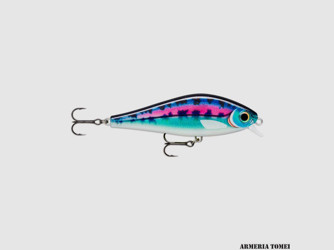 RAPALA – SUPER SHADOW RAP® PREDATOR BAIT SLOW SINKING 11cm 4-3/8″ 38g 1-3/8oz Mr. Sparkles