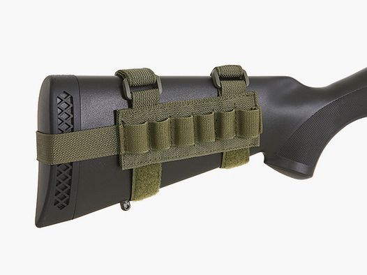 Shotgun Buttstock Shell Holder - Olive [8FIELDS]