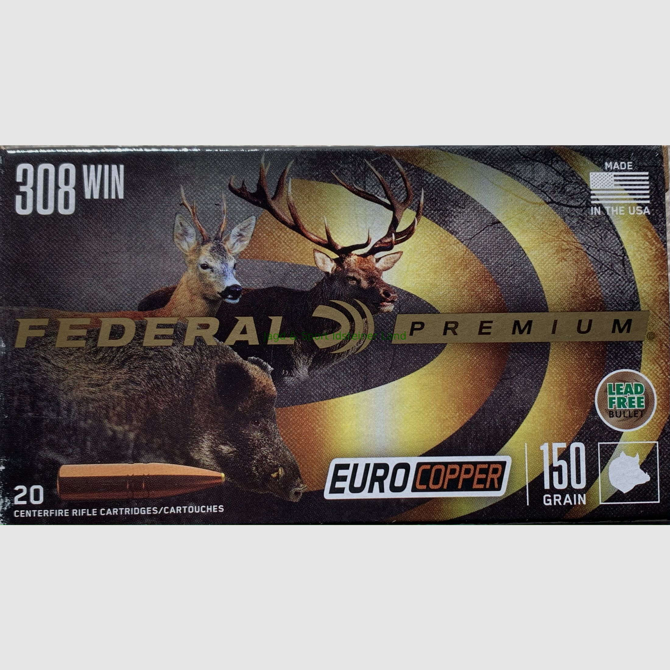 Federal Euro Copper -bleifrei- 150grs