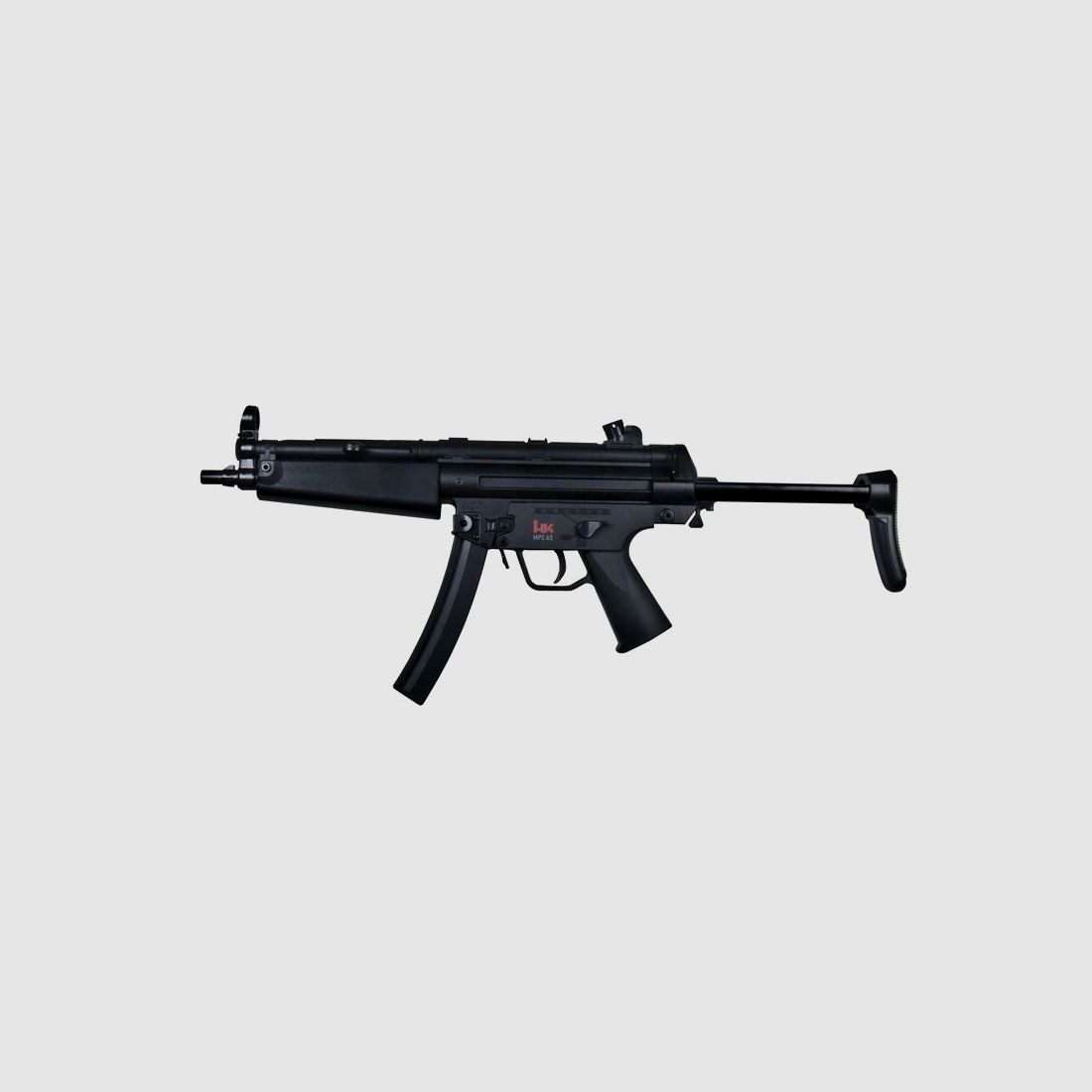 Softair Maschinenpistole Heckler & Koch MP5 A5 EBB, Dualpower, Kaliber 6 mm BB