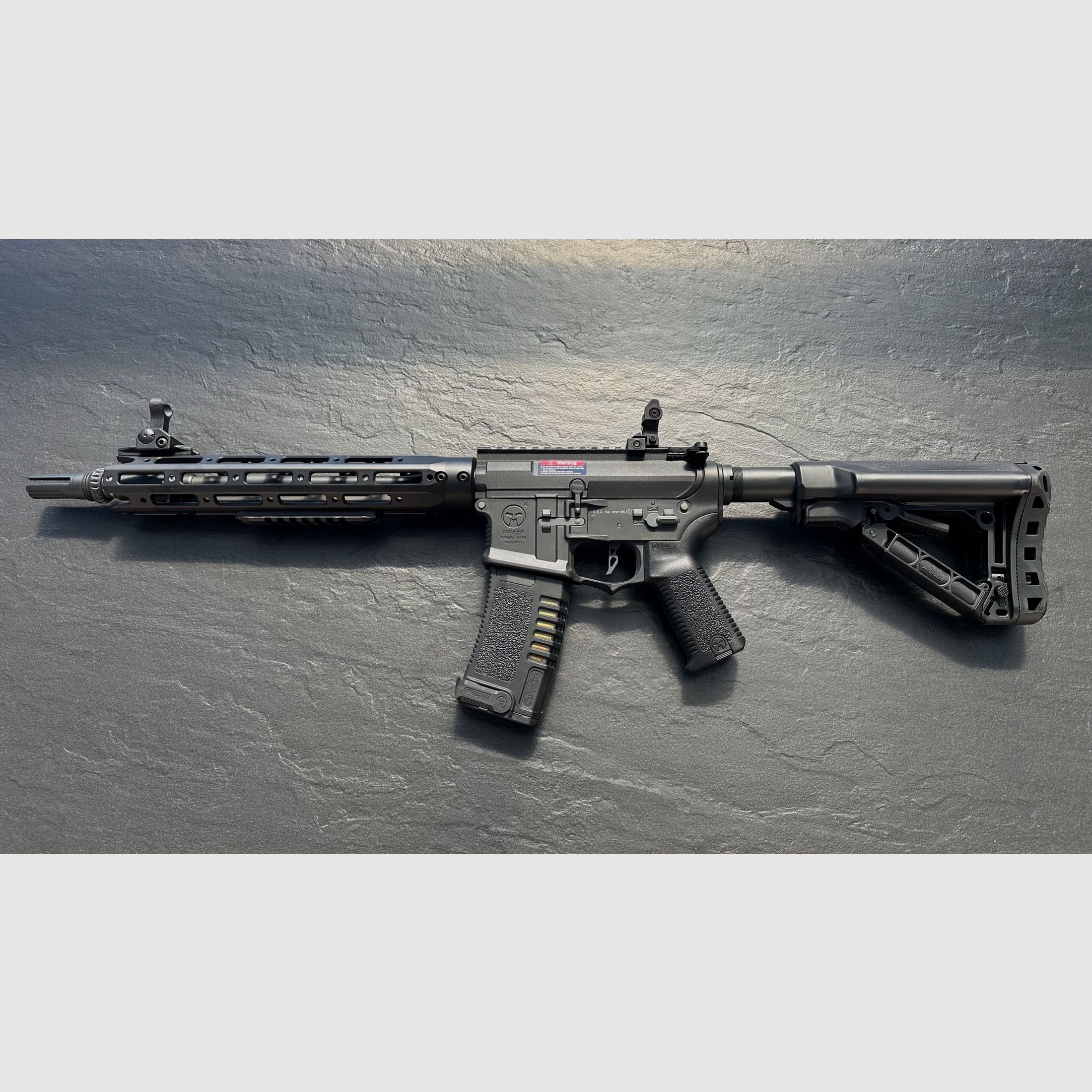S-AEG complete set, like new (Ares Amoeba AM-009-BK)