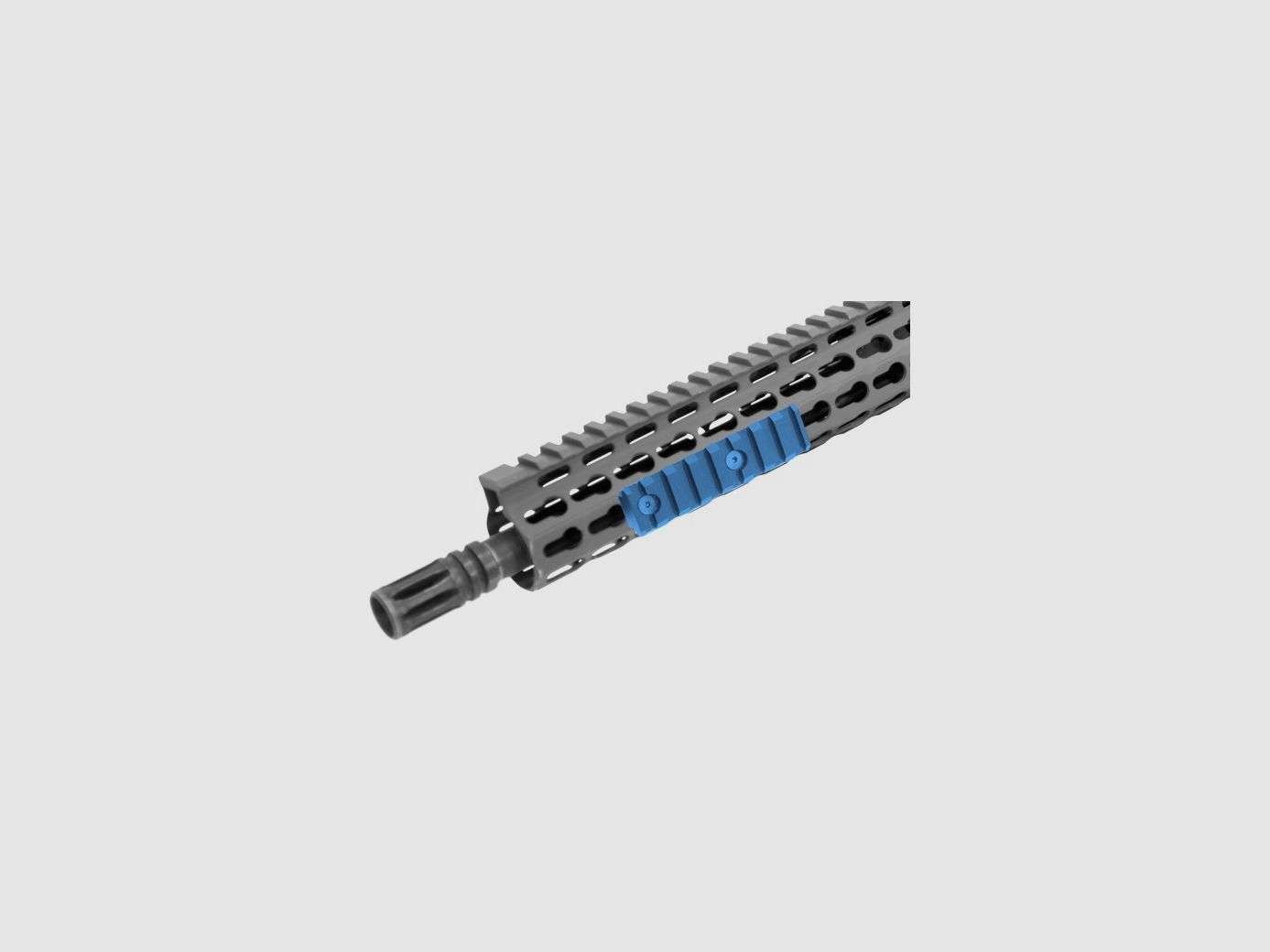 Rail Picatinny UTG Keymod 8 ranuras, imagen 2 de 2