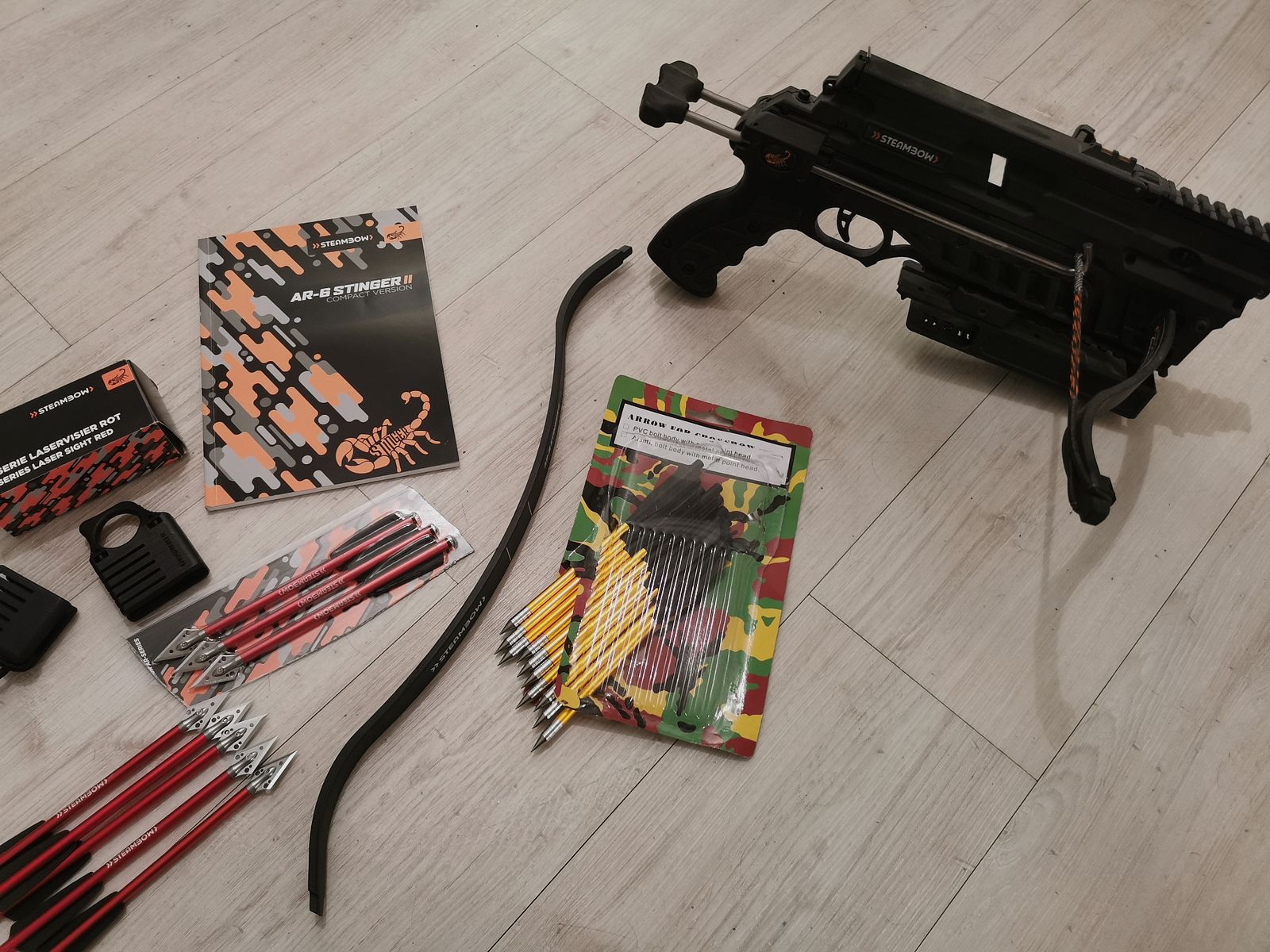 Steambow Stinger 2 AR 6 Kompakt Paket