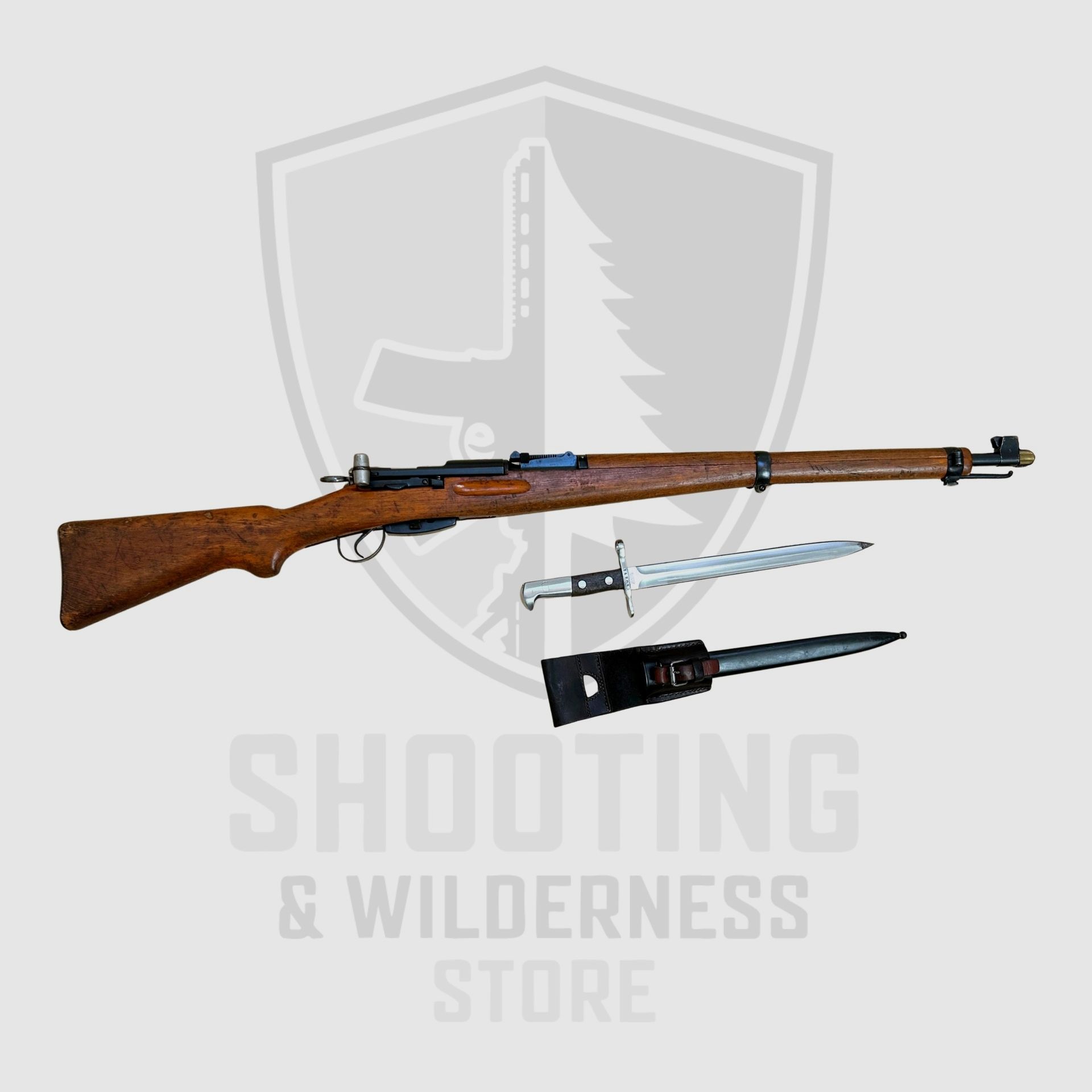 Karabiner 31 & bayonet - complete matching-number set, image 1 of 3