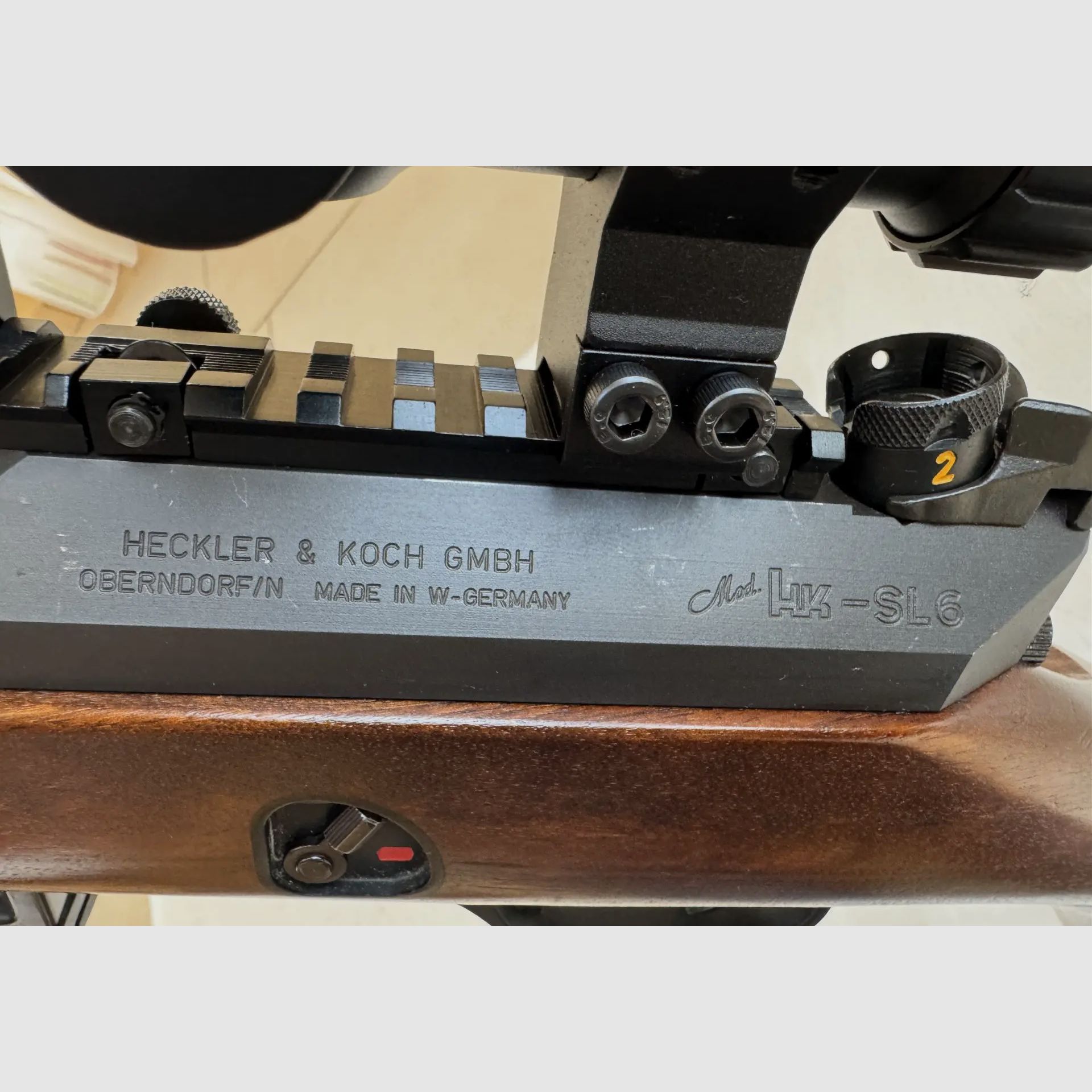 Heckler & Koch SL6 im Kaliber .223 Remington mit hochwertigem Zielfernrohr Sightron 6,5-20×50 (MOA-2)
