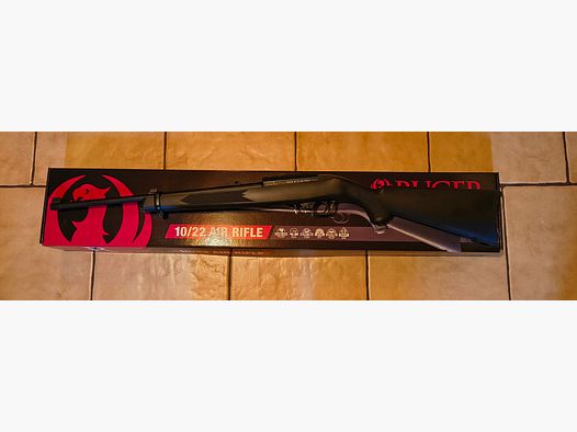 Ruger 10/22 Co2-Gewehr 4,5 mm Diabolo plus Zubehör 