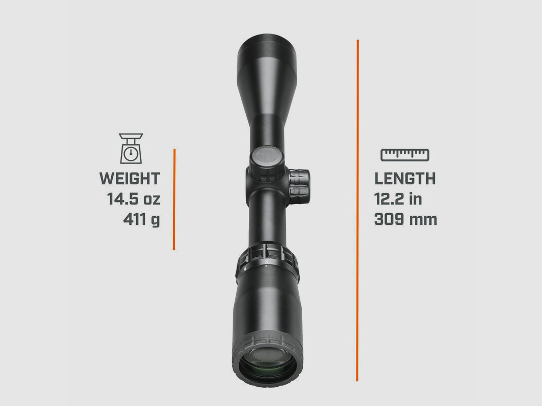 Bushnell	 Bushnell Rimfire 3-9x40 Abs. DZ22