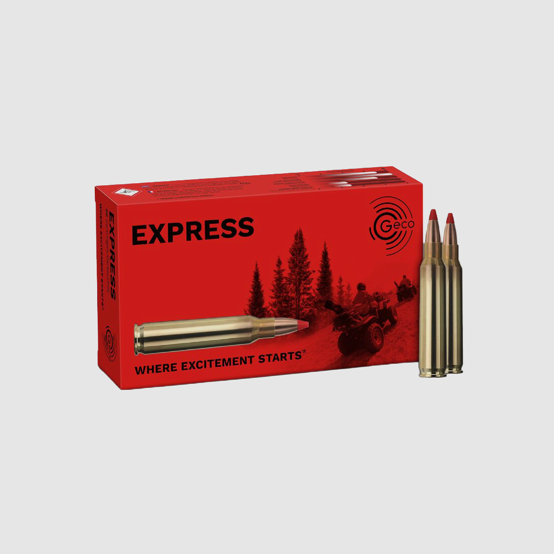 Geco .223 Rem. EXPRESS 3,6g/56gr – 20er