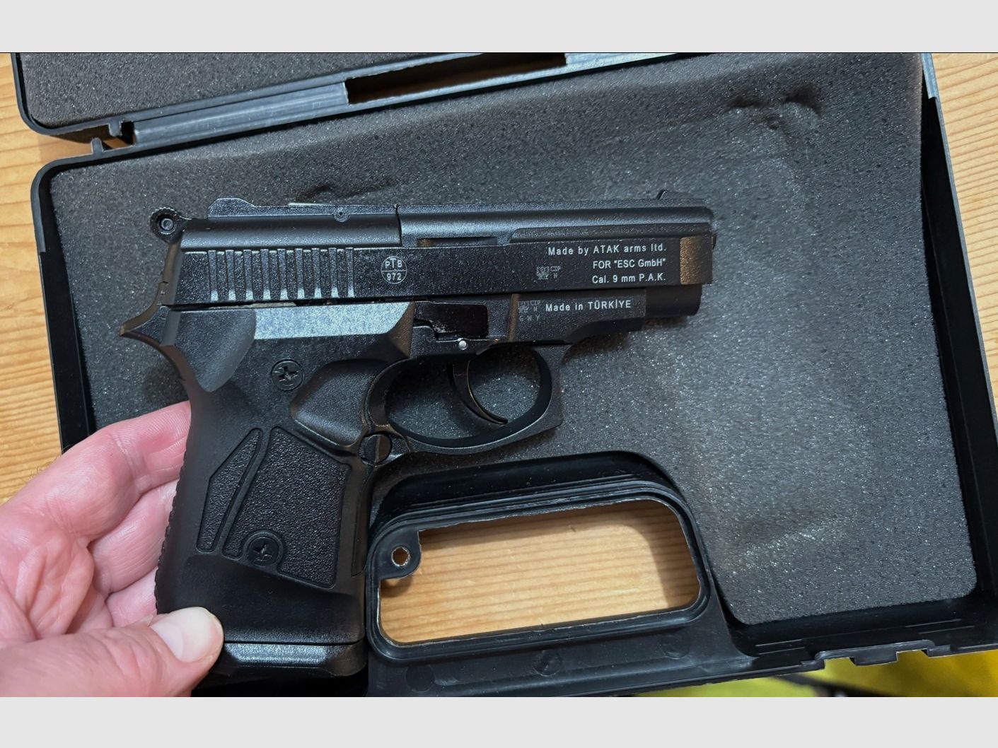 Zoraki 914 Schreckschusspistole alte PTB 972