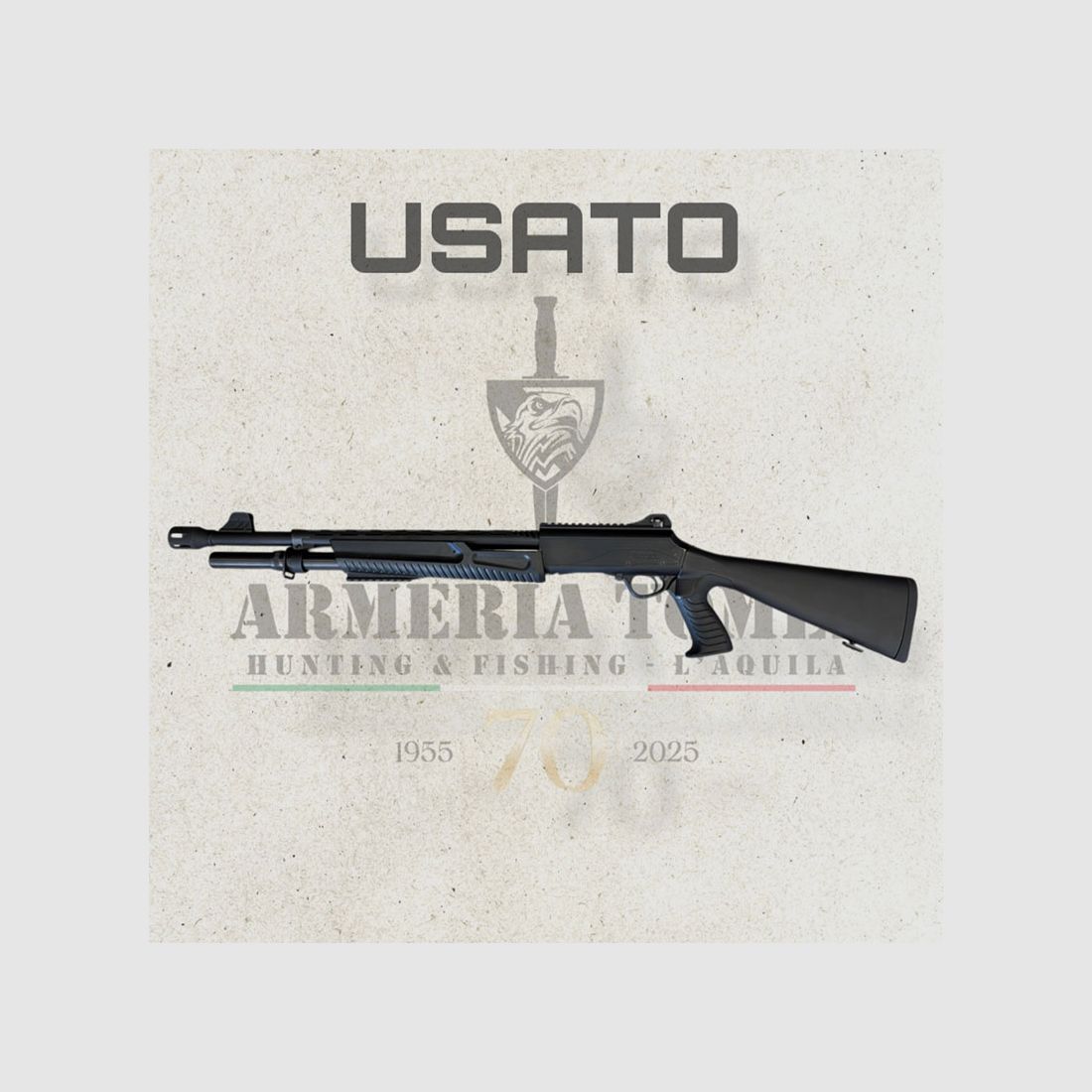 UTILISÉ – FUSIL À POMPE – HATSAN MOD. ESCORT MP cal. 12, image 4 sur 5