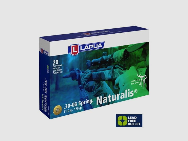 Lapua .30-06 Naturalis L.R 170 gr. - 20 pcs.