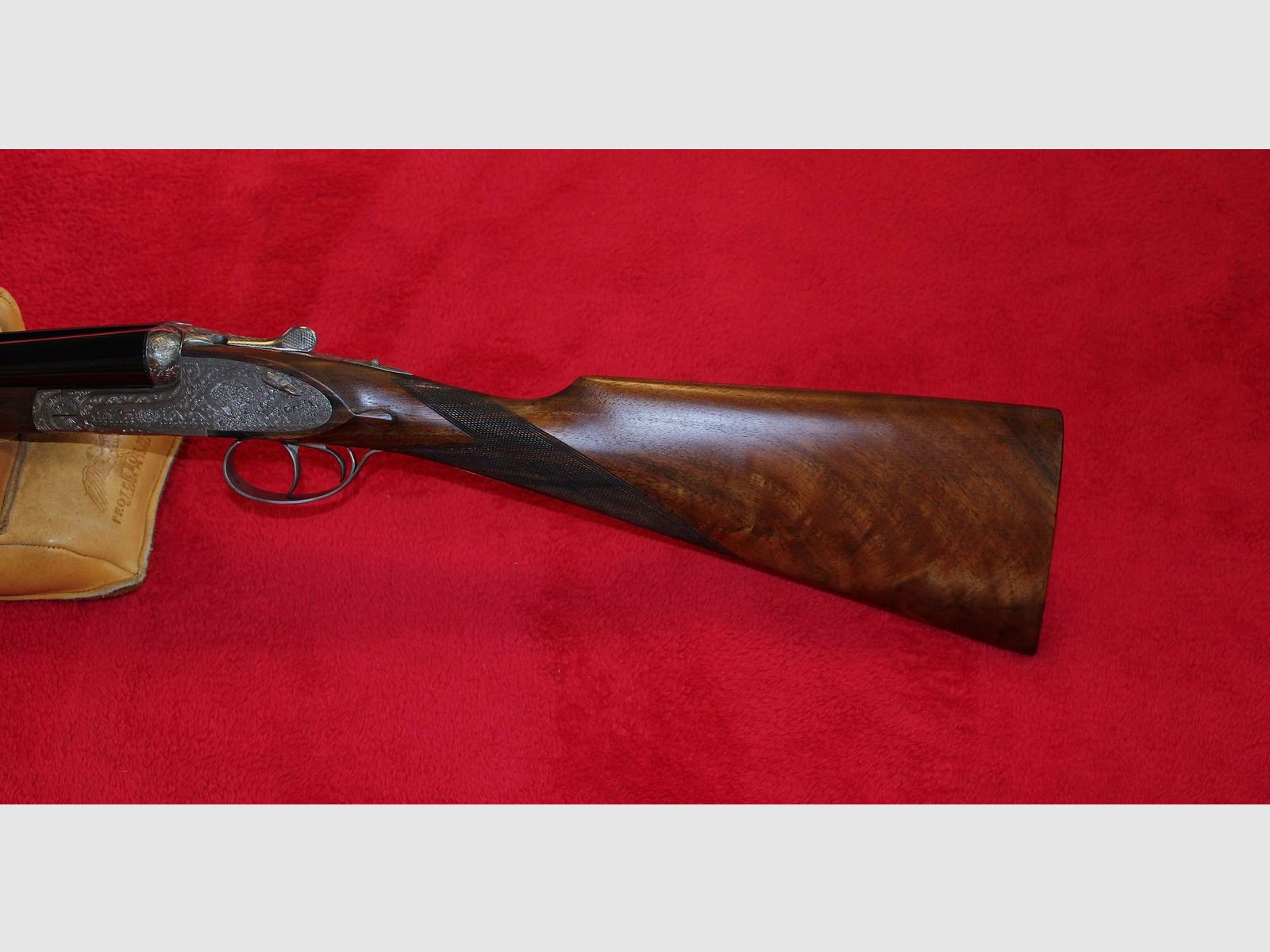 Elegante Seitenschlossflinte der Firma Grulla,  Mod. San Remo