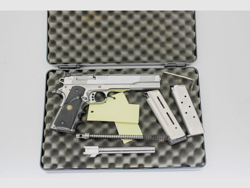 Pistola KPS Omega Match con canna intercambiabile .45 ACP e 10mm Auto .45Auto, 10mm Auto