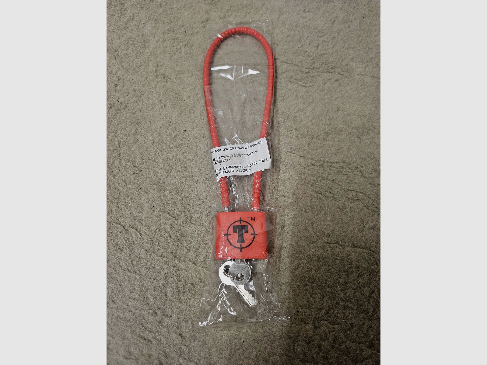 New Tippmann gun lock cable lock