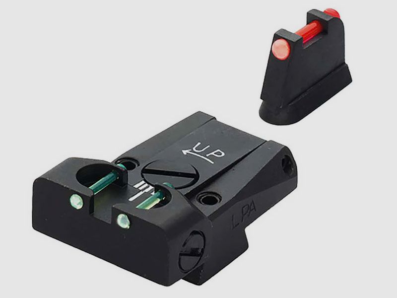 LPA Match Sight TTF per pistole CZ CZ 75, 75B / incluso mirino (codice LPA: TTF86CZ)