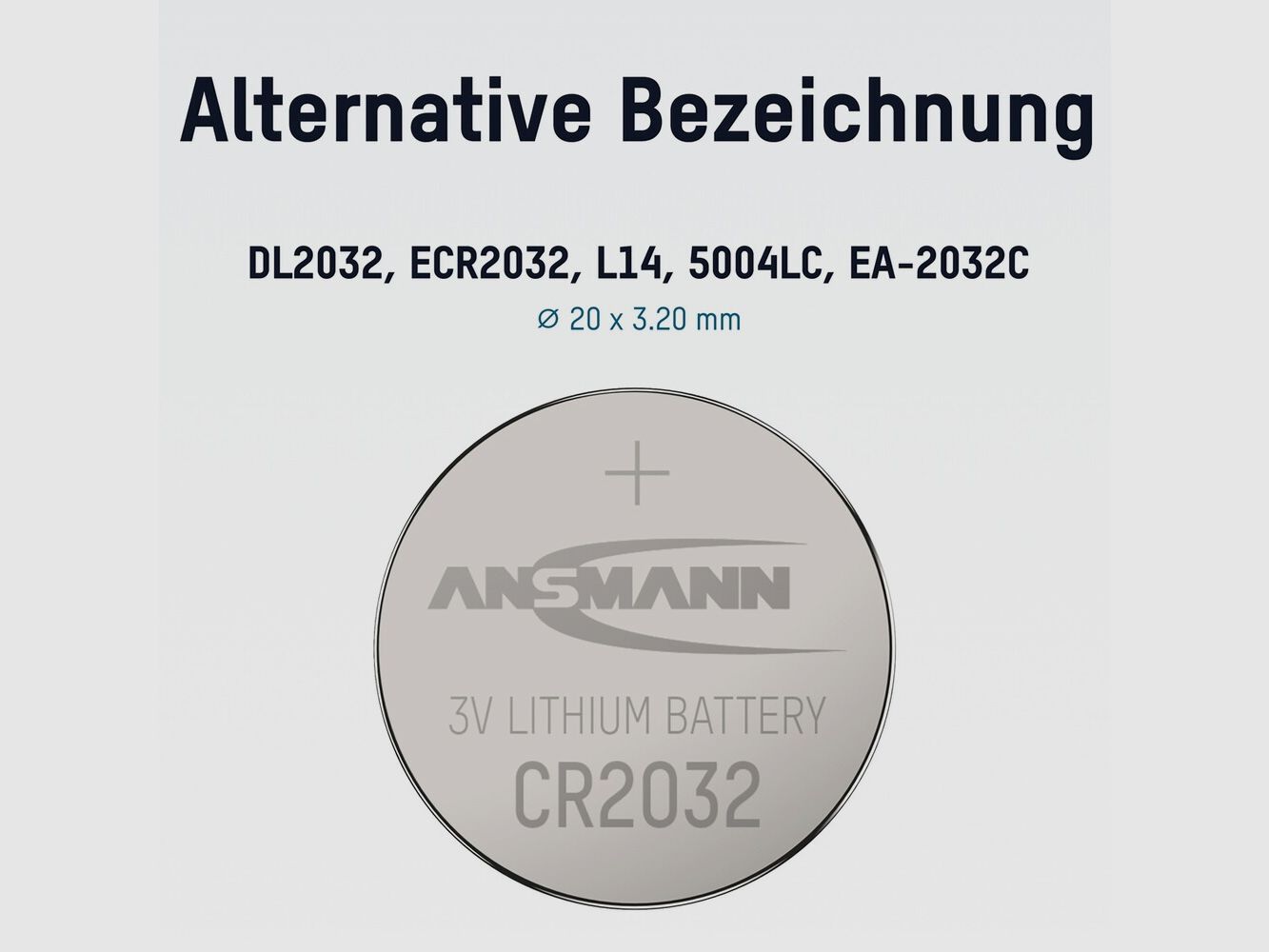 Ansmann CR2032 pile bouton, image 3 sur 7