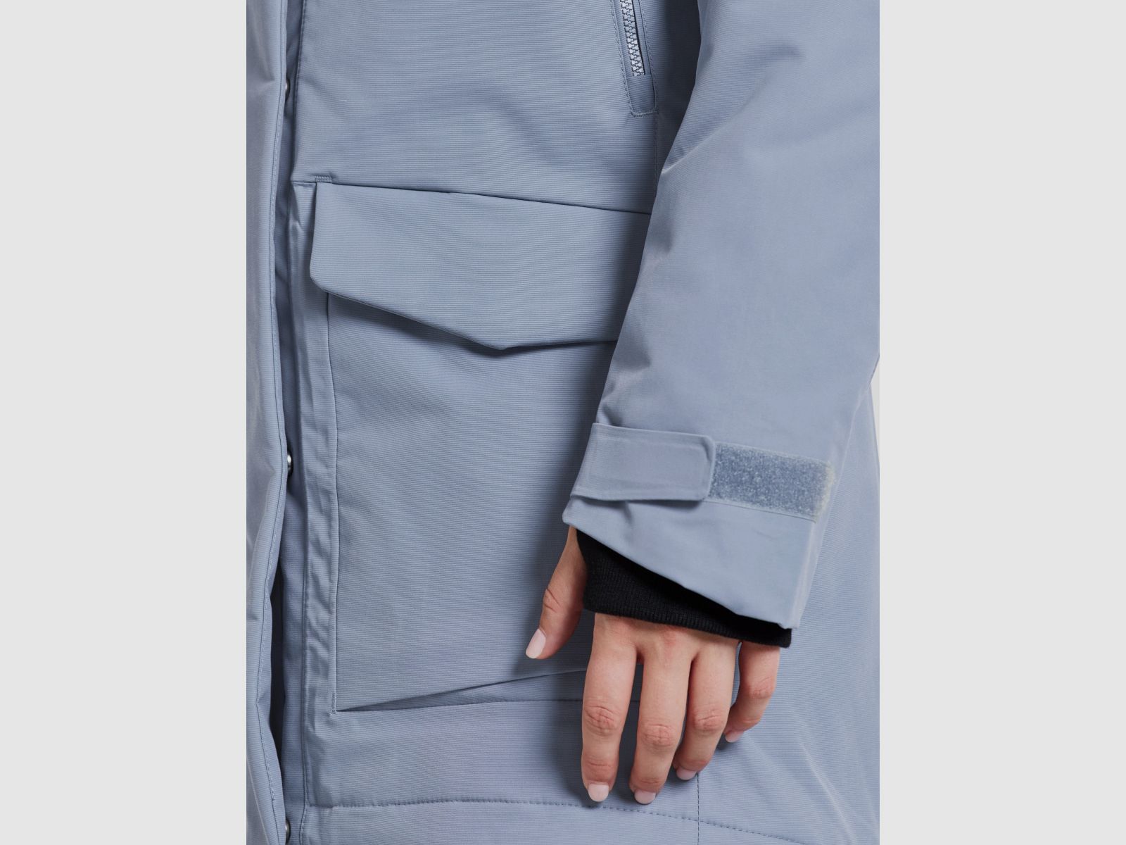 DIDRIKSONS Women's Parka Frida 7 Glacial Blue