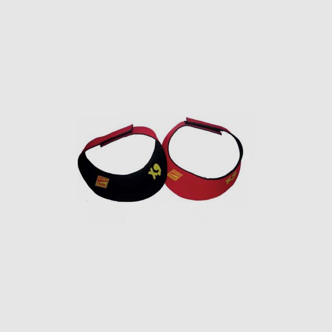 KURT THUNE Visera X.9 negro-rojo, imagen 2 de 2