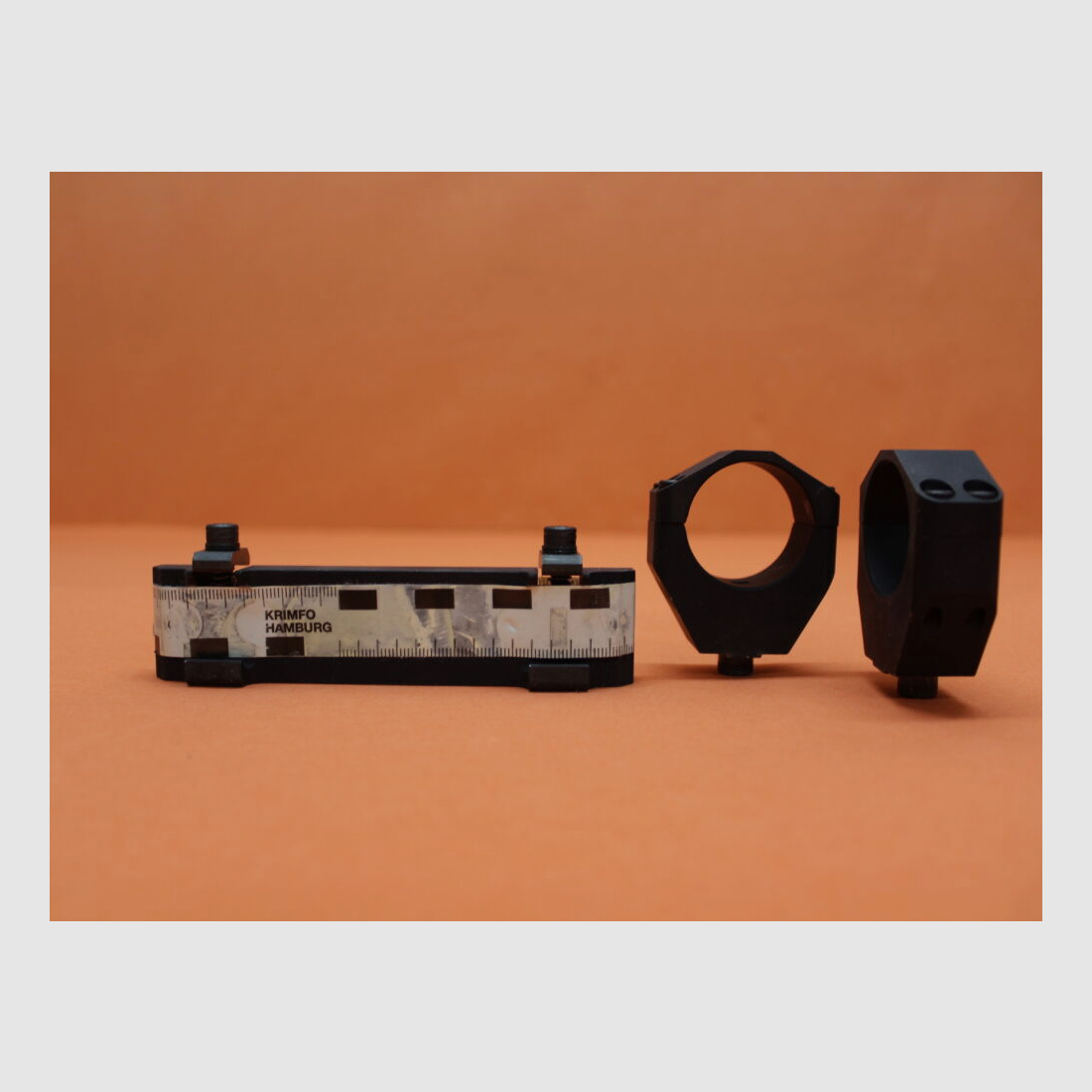 Surplus	 Blockmontage 34mm mit STANAG-Schnittstelle Alu schwarz matt für Picatinnyprofil BH=31,5mm